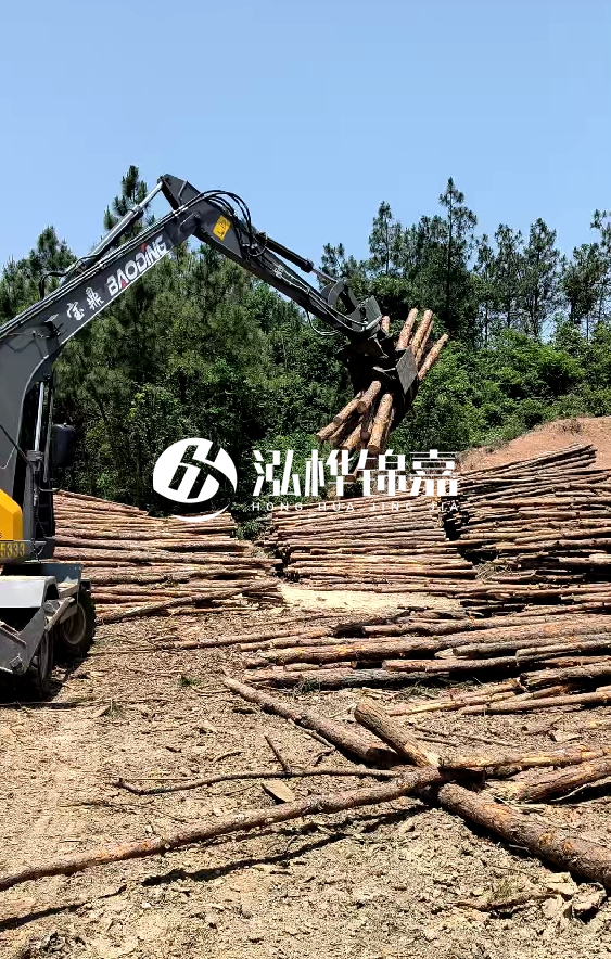 云南4米松木樁批發(fā)價(jià)格多少-4米小頭13-15直徑多少錢(qián)一根？
